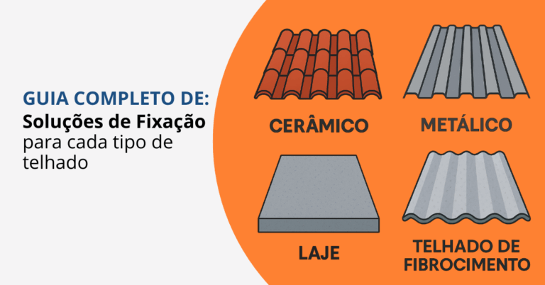 Soluções de fixação para cada tipo de telhado